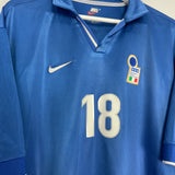 1997/98 ITALY R.BAGGIO #18 HOME SHIRT (XL) NIKE