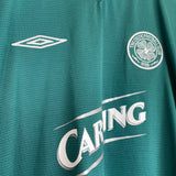 2004/05 CELTIC AWAY SHIRT (M) UMBRO