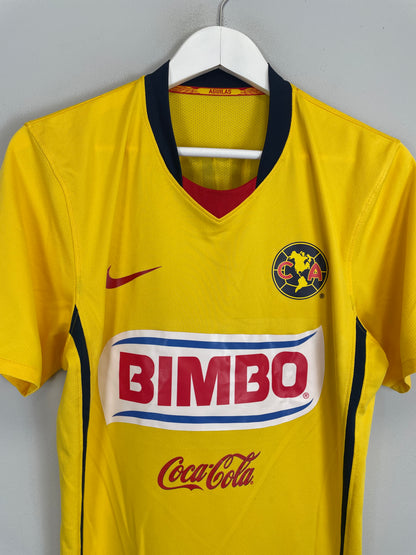 2008/09 CLUB AMERICA S.CABANAS #9 *PLAYER ISSUE* HOME SHIRT (L) NIKE