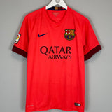 2014/15 BARCELONA MESSI #10 AWAY SHIRT (M) NIKE