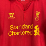 2012/13 LIVERPOOL SUAREZ #7 HOME SHIRT (L) WARRIOR