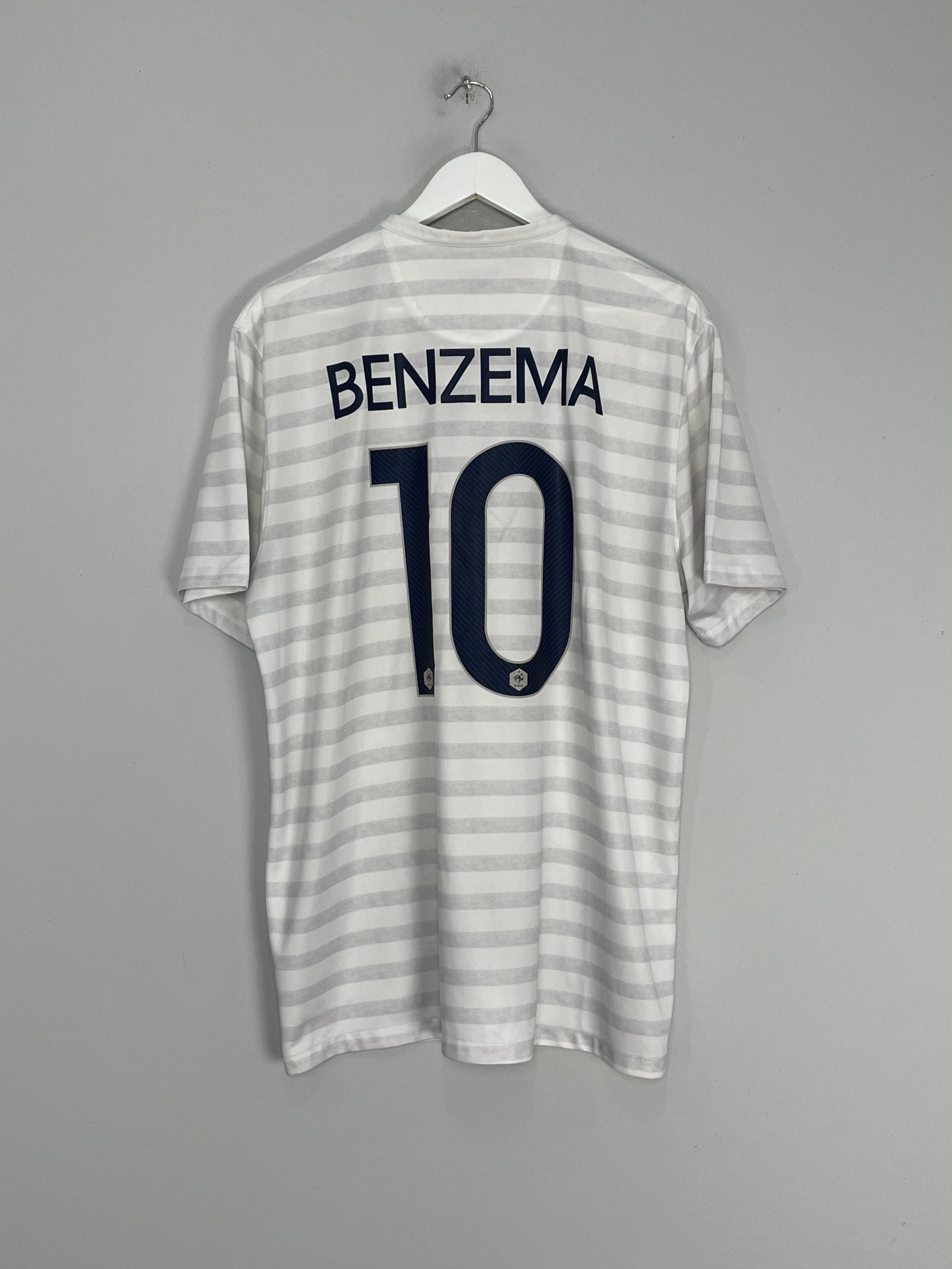 2014/15 FRANCE BENZEMA #9 AWAY SHIRT (XL) NIKE