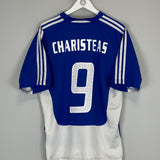 2004/06 GREECE CHARISTEAS #9 HOME SHIRT (L) ADIDAS