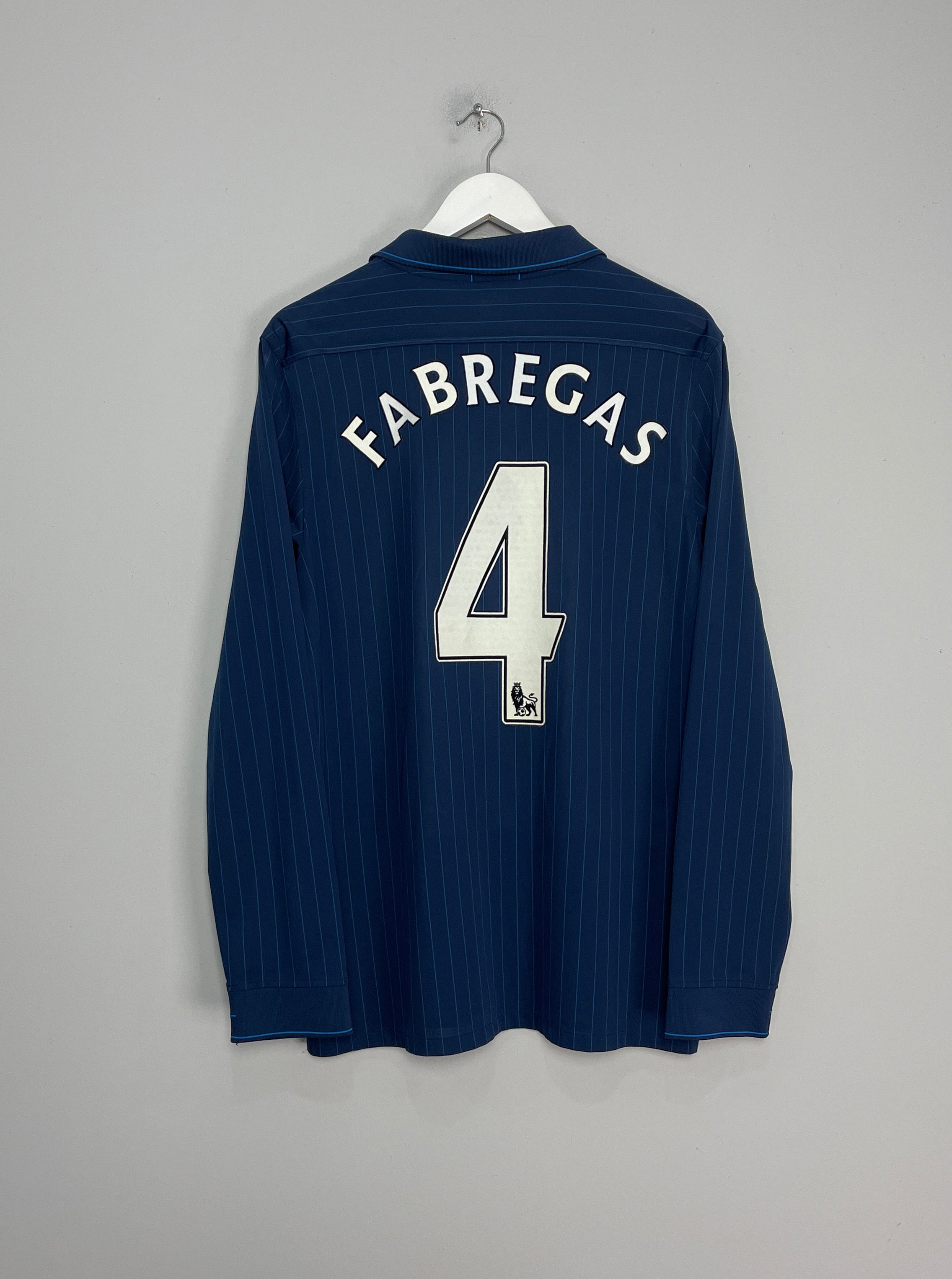 2009/10 ARSENAL FABREGAS #4 L/S AWAY SHIRT (L) NIKE