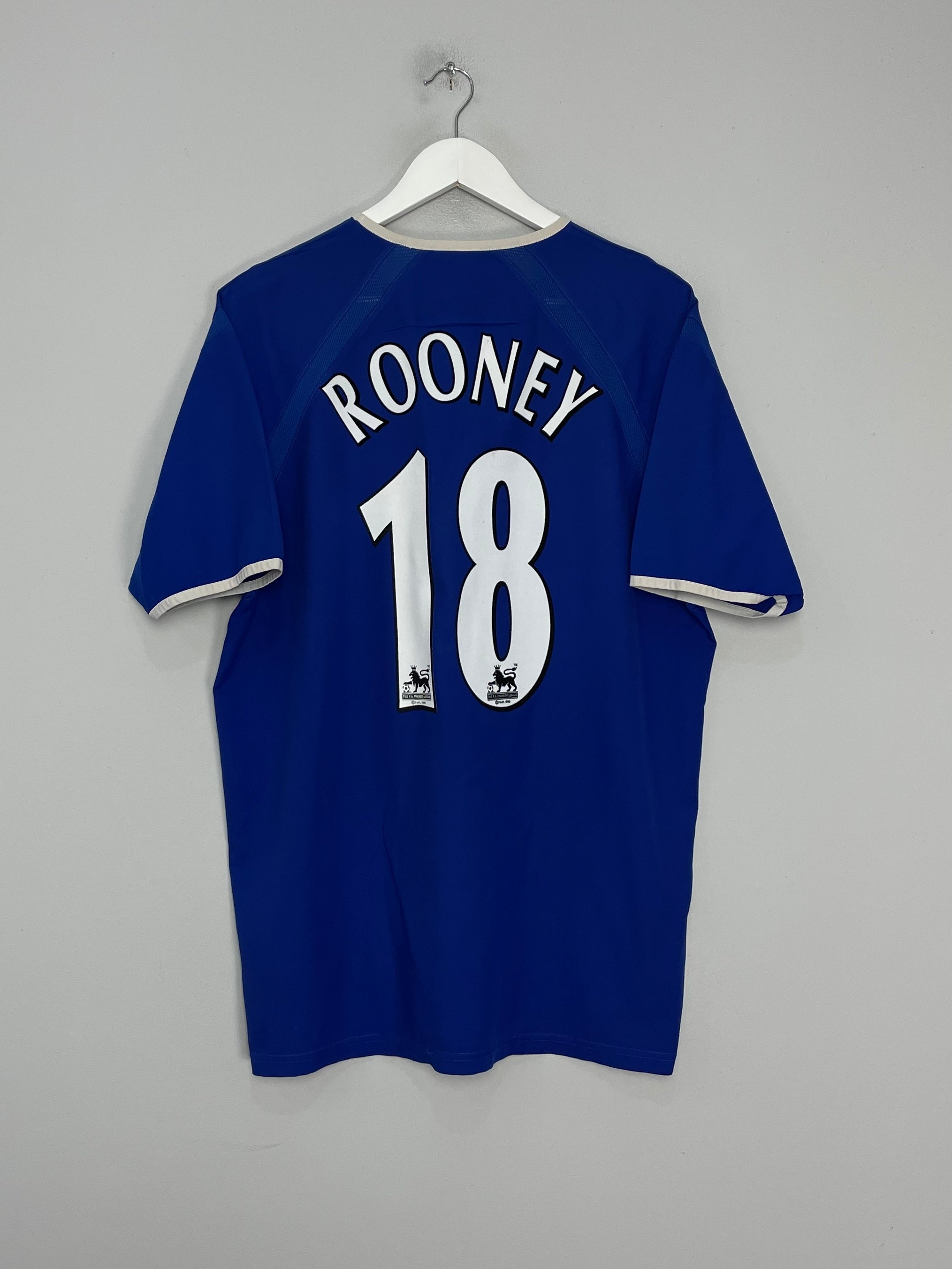 2003/04 EVERTON ROONEY #18 HOME SHIRT (L) PUMA