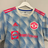 2021/22 MANCHESTER UNITED RONALDO #7 AWAY SHIRT (M) ADIDAS