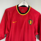 2000/02 BELGIUM HOME SHIRT (L) NIKE