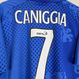 2002/03 RANGERS CANIGGIA #7 HOME SHIRT (L) DIADORA