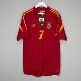 2004/06 SPAIN RAUL #20 *BNWT* HOME SHIRT (L) ADIDAS