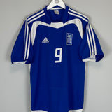 2004/06 GREECE CHARISTEAS #9 HOME SHIRT (L) ADIDAS