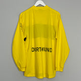 2002/03 DORTMUND L/S HOME SHIRT (M) GOOL