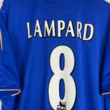 2005/06 CHELSEA LAMPARD #8 *CHAMPIONS* HOME SHIRT (XXXL) UMBRO