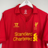 2012/13 LIVERPOOL SUAREZ #7 HOME SHIRT (L) WARRIOR