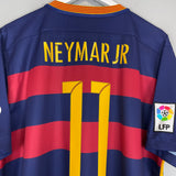 2015/16 BARCELONA NEYMAR JR #11 HOME SHIRT (XL) NIKE