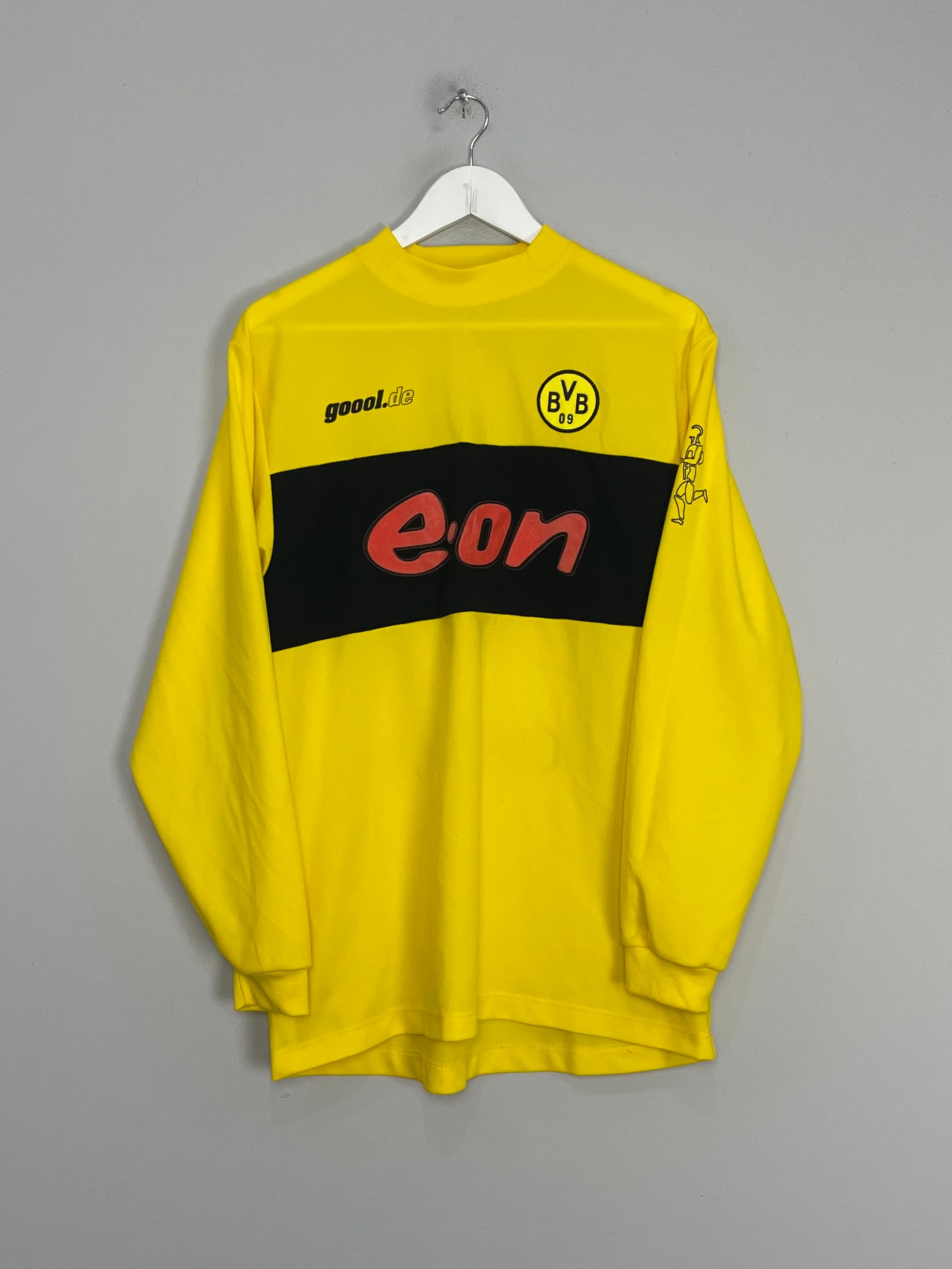 2002/03 DORTMUND L/S HOME SHIRT (M) GOOL