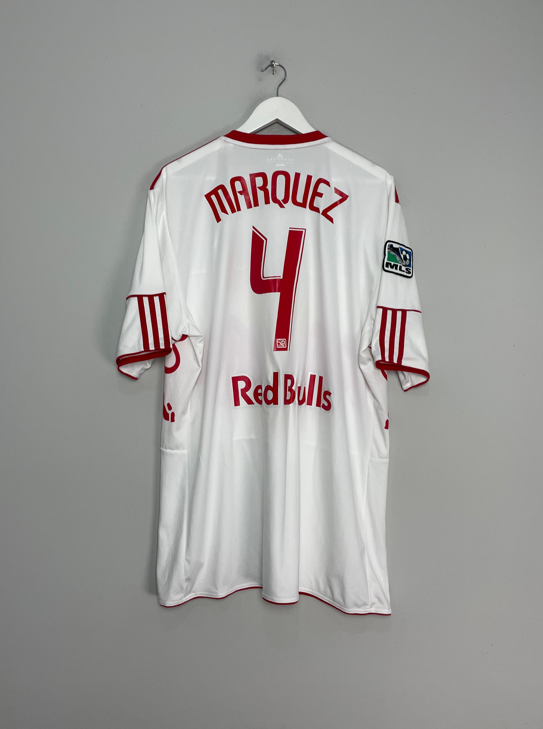 2010/11 NEW YORK RED BULLS MARQUEZ #4 HOME SHIRT (XXL) ADIDAS