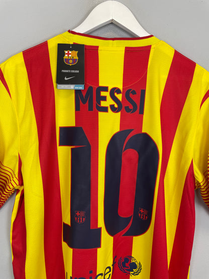 2014/15 BARCELONA MESSI #10 *BNWT* AWAY SHIRT (L) NIKE