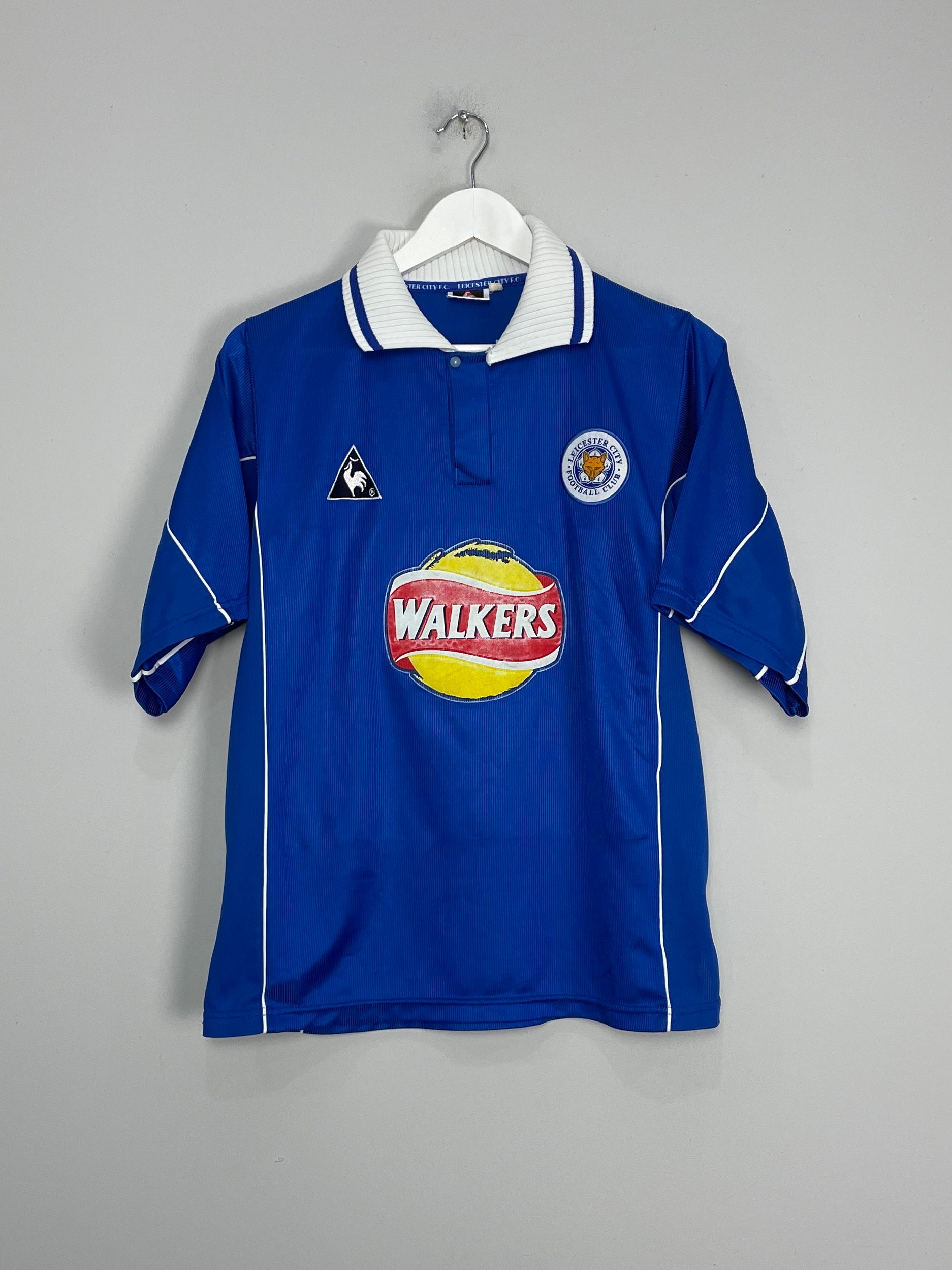 2000/01 LEICESTER CITY #5 HOME SHIRT (M) LE COQ