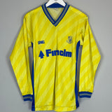 1989/90 SOUTHEND #12 L/S AWAY SHIRT (M) SPALL