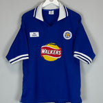 1998/00 LEICESTER CITY ELLIOT #18 HOME SHIRT (L) FOX LEISURE