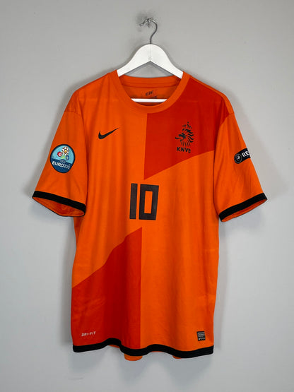 2012/13 NETHERLANDS SNEIJDER #10 HOME SHIRT (XL) NIKE