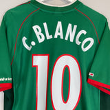 2002/03 MEXICO C.BLANCO #10 HOME SHIRT (XL) ATLETICA