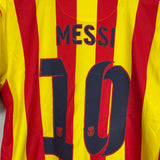 2013/14 BARCELONA MESSI #10 AWAY SHIRT (M) NIKE