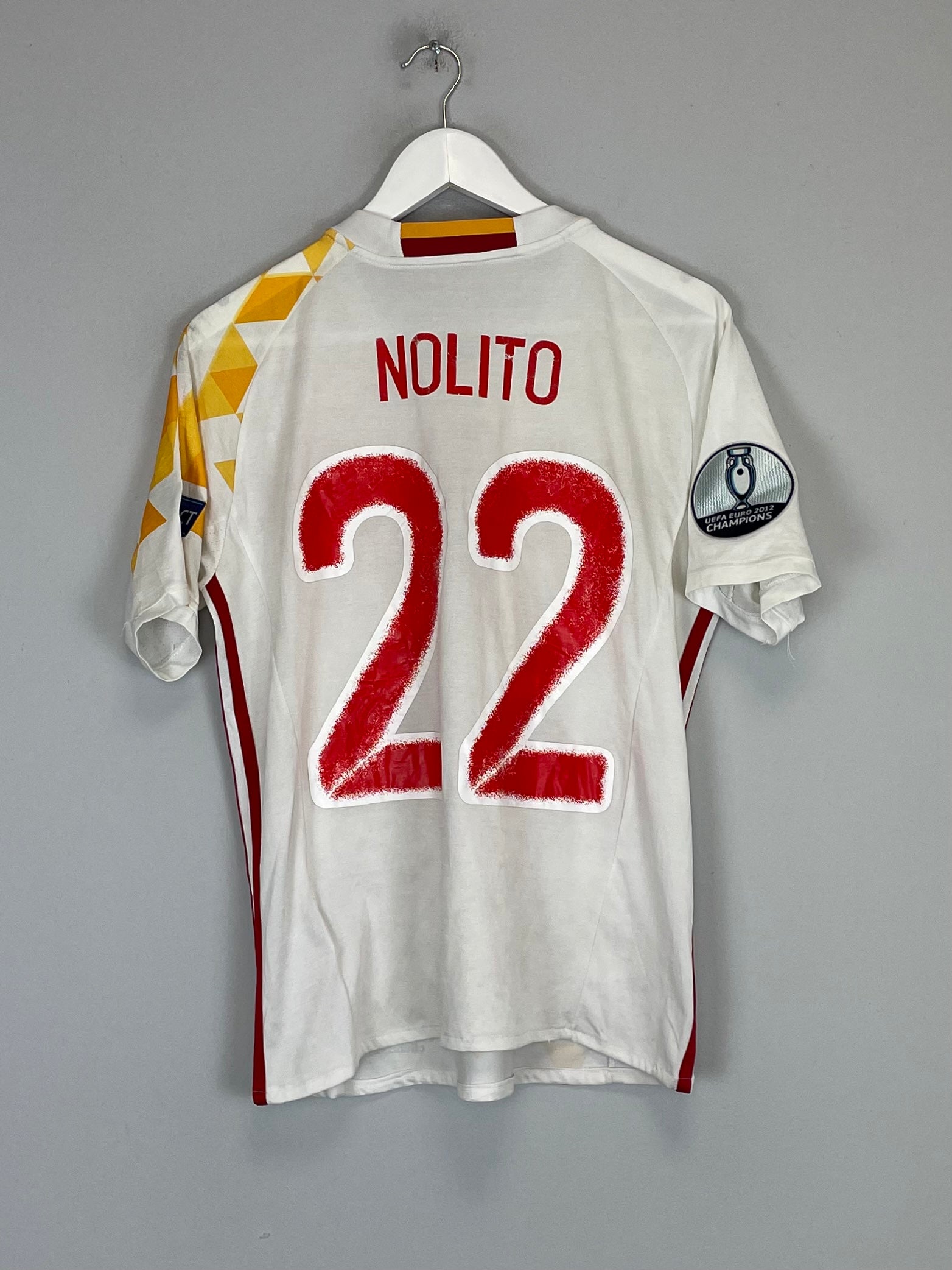 2016/17 SPAIN NOLITO #22 AWAY SHIRT (S) ADIDAS