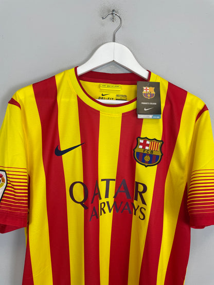 2014/15 BARCELONA MESSI #10 *BNWT* AWAY SHIRT (L) NIKE