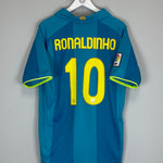 2007/09 BARCELONA RONALDINHO #10 AWAY SHIRT (L) NIKE