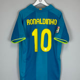 2007/09 BARCELONA RONALDINHO #10 AWAY SHIRT (L) NIKE