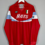 1990/91 NAPOLI L/S *RE-ISSUE* THIRD SHIRT (XL) NR