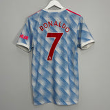 2021/22 MANCHESTER UNITED RONALDO #7 AWAY SHIRT (M) ADIDAS