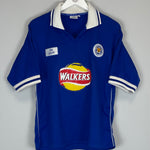 1998/00 LEICESTER CITY #16 HOME SHIRT (M) FOX LEISURE