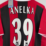 2003/04 MANCHESTER CITY ANELKA #39 *BNWT* AWAY SHIRT (M) REEBOK