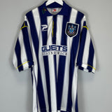 1995/96 WEST BROM HOME SHIRT (XL) PATRICK