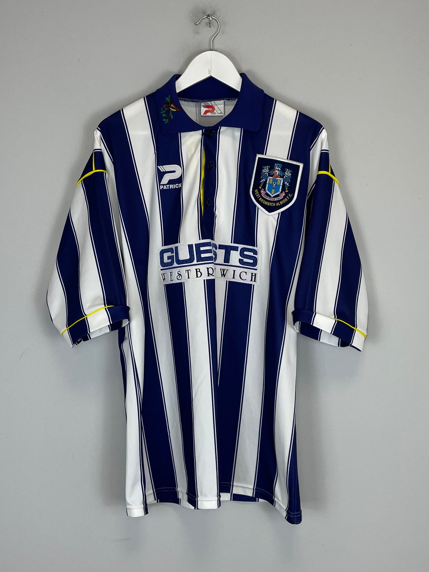 1995/96 WEST BROM HOME SHIRT (XL) PATRICK