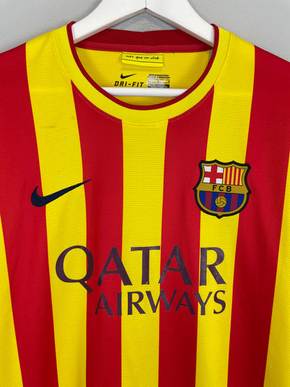 2013/14 BARCELONA MESSI #10 L/S AWAY SHIRT (L) NIKE