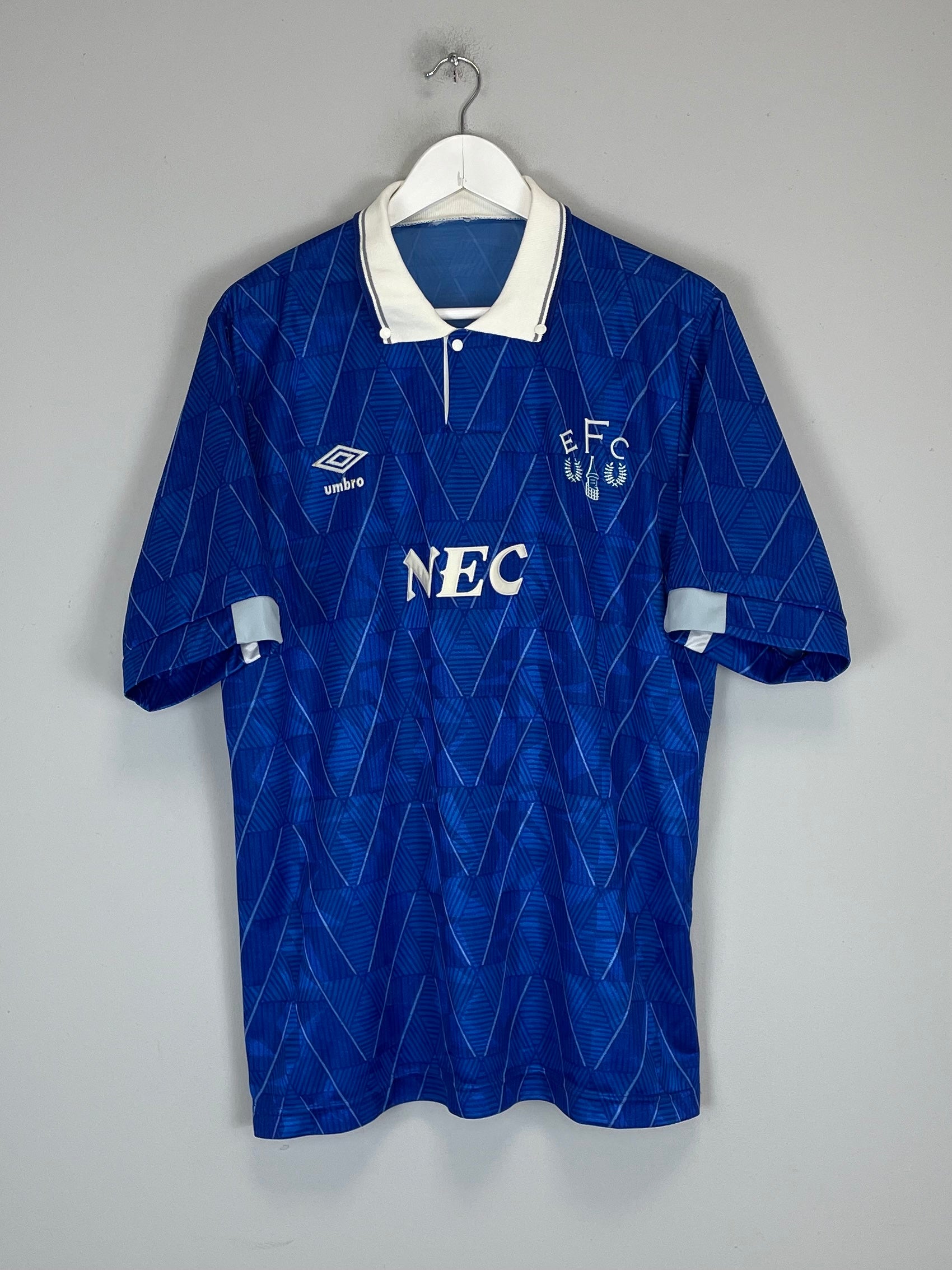 1988/91 EVERTON HOME SHIRT (XL) UMBRO