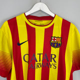 2013/14 BARCELONA MESSI #10 AWAY SHIRT (M) NIKE