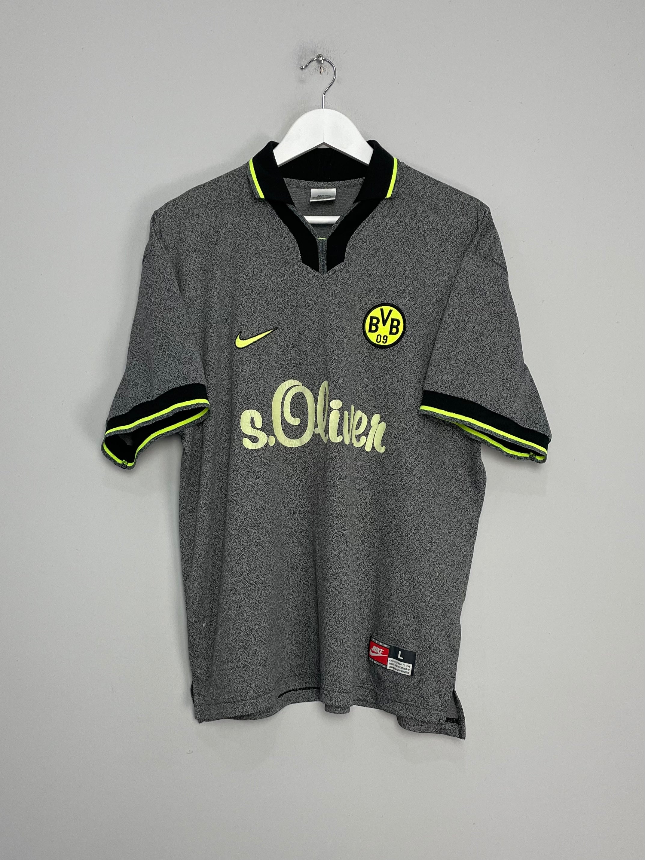 1997/98 DORTMUND AWAY SHIRT (L) NIKE