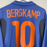 2000/02 NETHERLANDS BERGKAMP #10 AWAY SHIRT (XL) NIKE