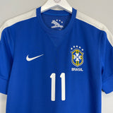 2013/14 BRAZIL NEYMAR JR #11 AWAY SHIRT (M) NIKE