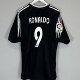 2004/05 REAL MADRID RONALDO #9 AWAY SHIRT (XL) ADIDAS