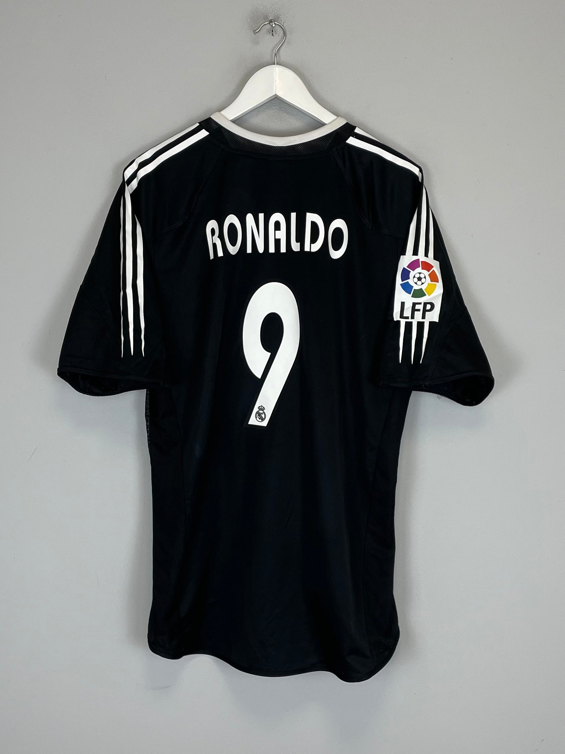 2004/05 REAL MADRID RONALDO #9 AWAY SHIRT (XL) ADIDAS