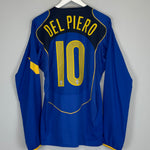 2004/05 JUVENTUS DEL PIERO #10 L/S THIRD SHIRT (L) NIKE