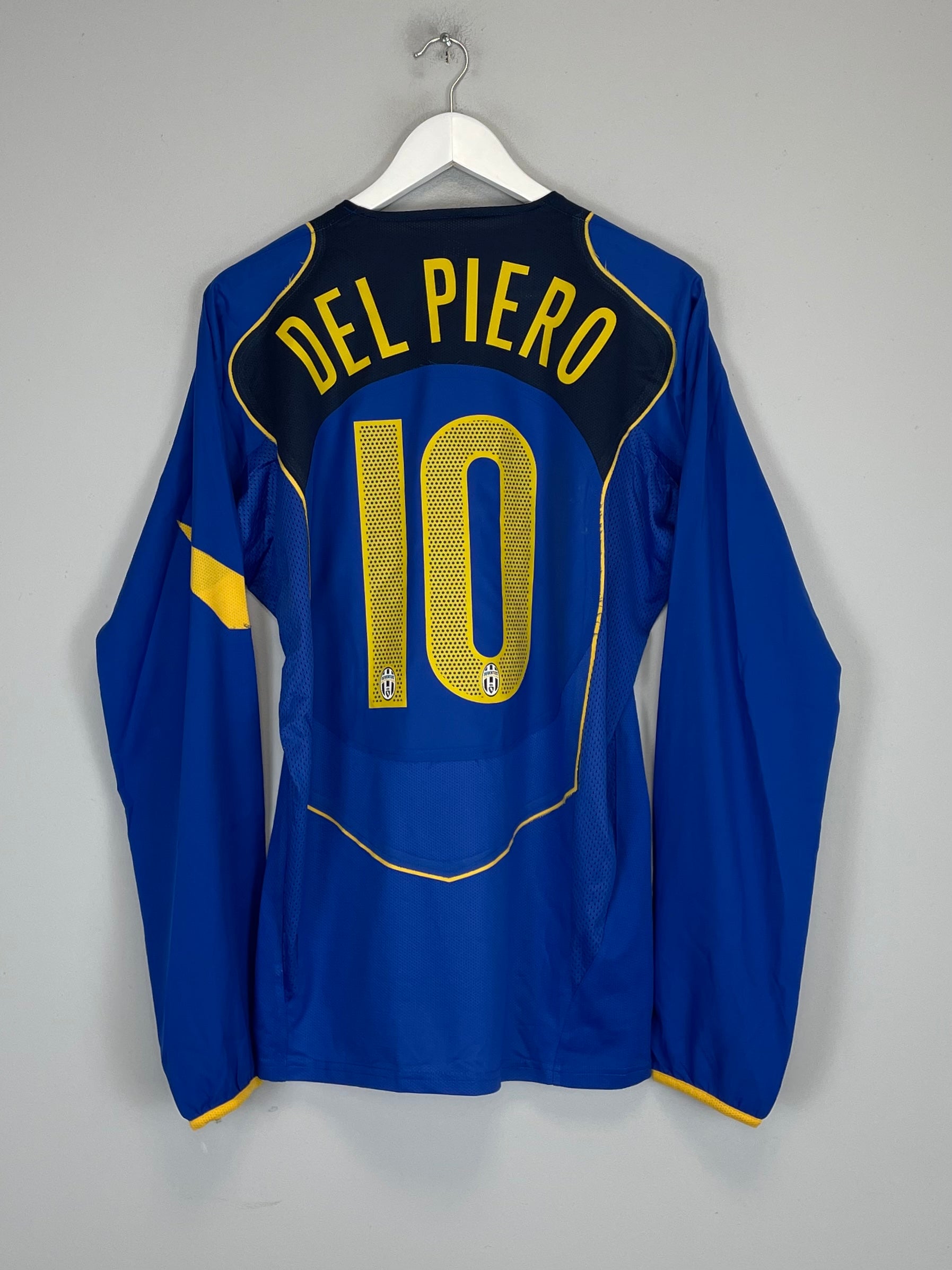 2004/05 JUVENTUS DEL PIERO #10 L/S THIRD SHIRT (L) NIKE