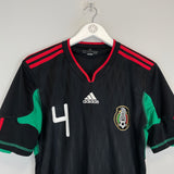 2010 MEXICO R.MARQUEZ #4 AWAY SHIRT (M) ADIDAS