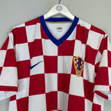 2008/09 CROATIA HOME SHIRT (L) NIKE