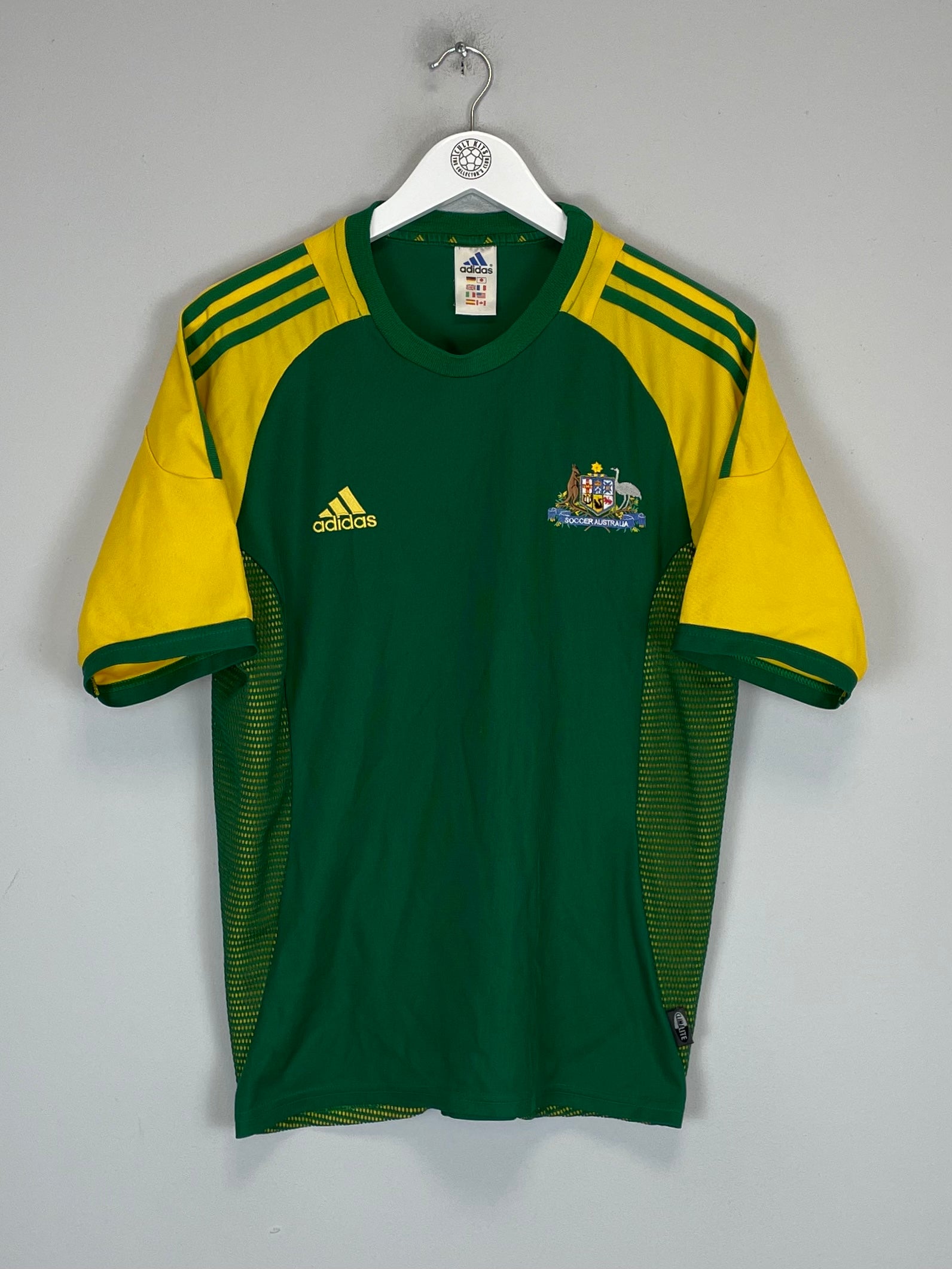 2002/03 AUSTRALIA HOME SHIRT (M) ADIDAS